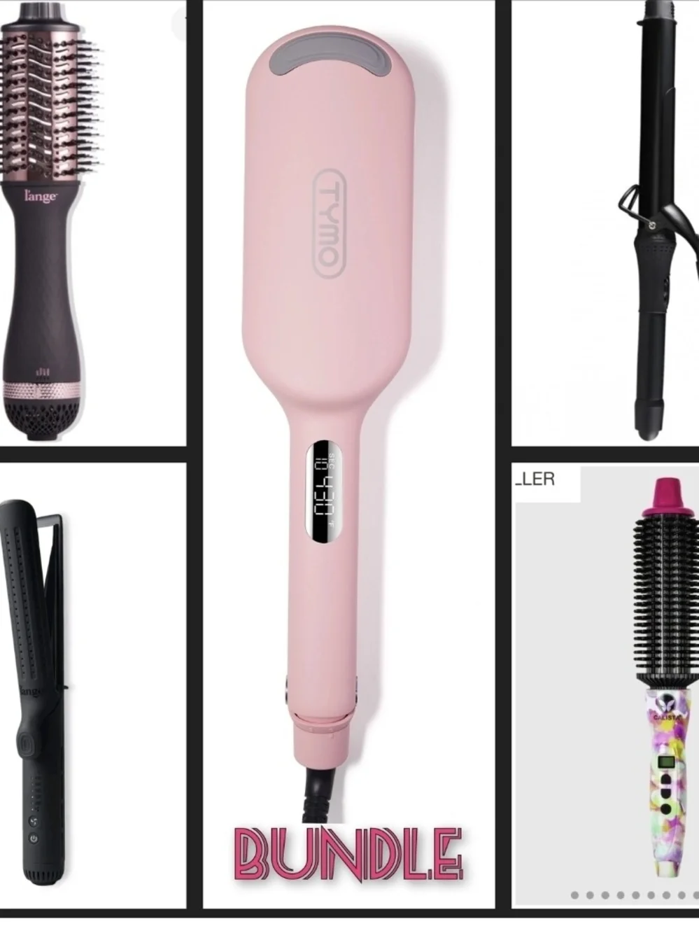 Luxury Hair Tools Bundle L’ange, Calista, Style Craft Wand, TYMO ROVY Deep Waver